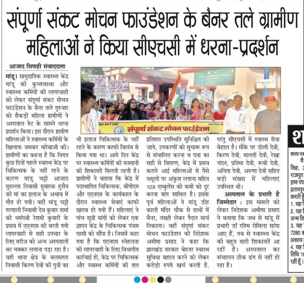 Community support activity